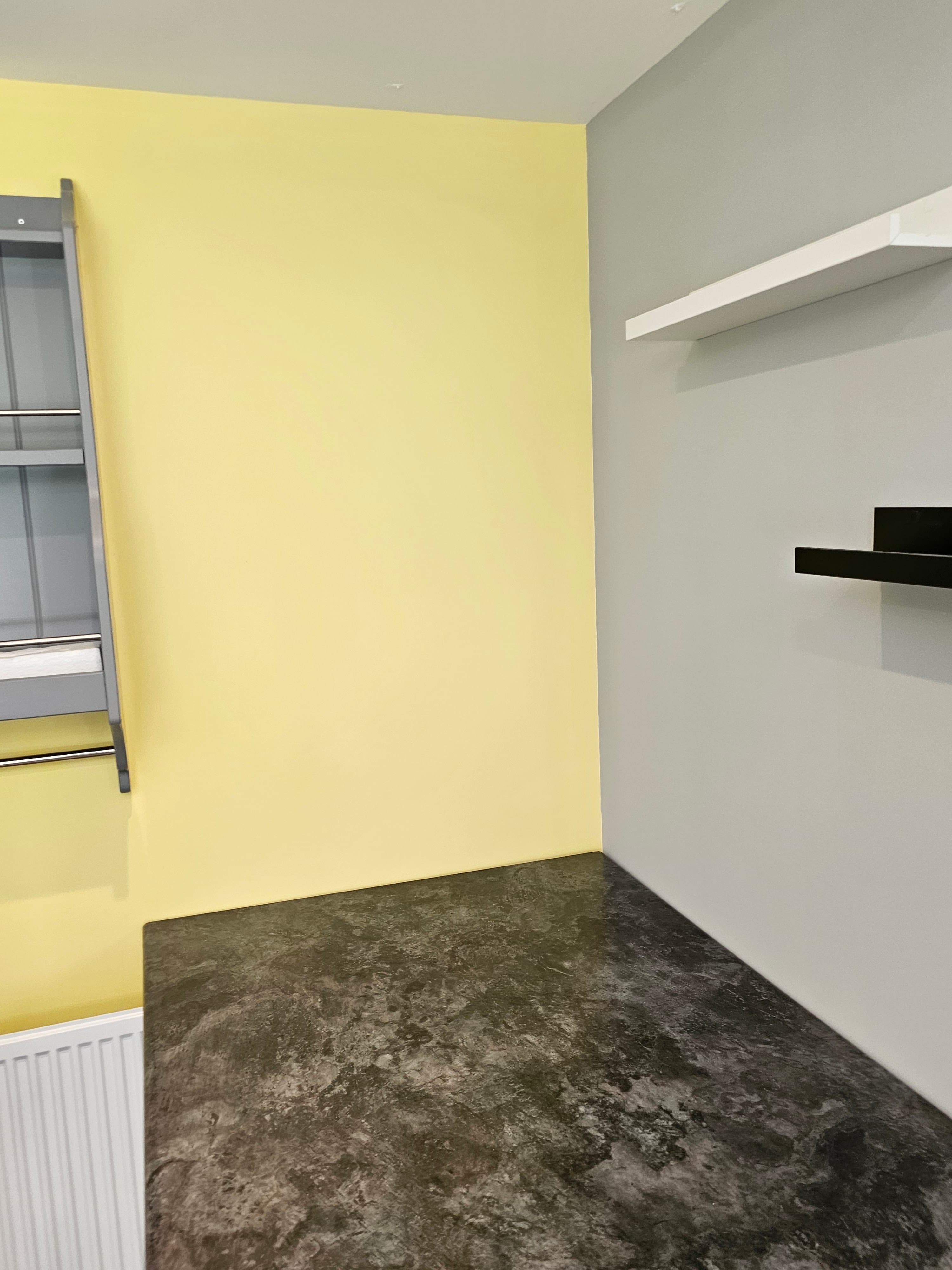 Feature wall and full room redecoration by PJW Decorators